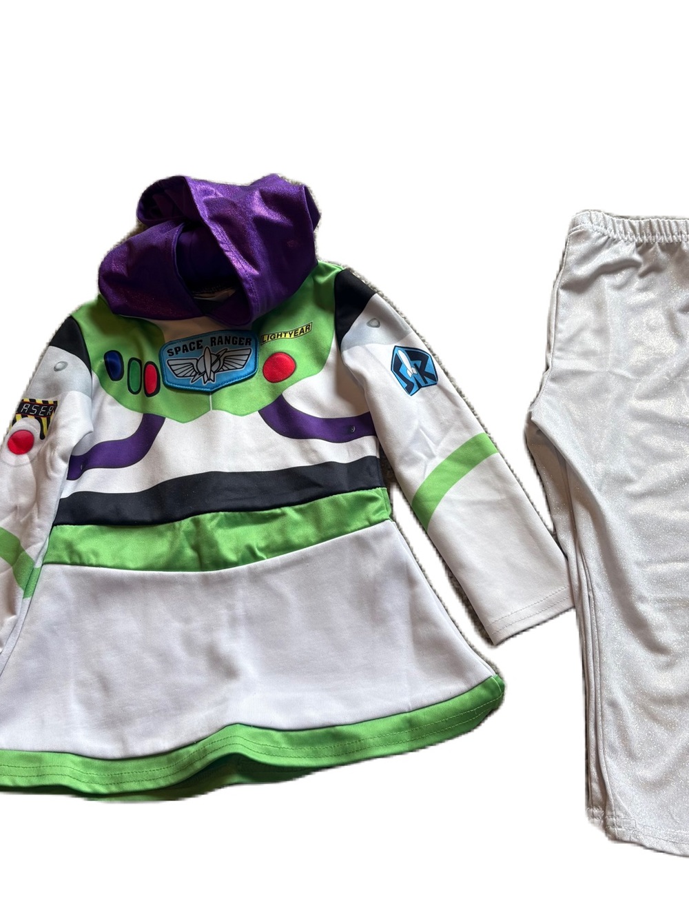 Disney Buzz Lightyear Dress Costume Sz 2T Toy Story Halloween World Cruise Land